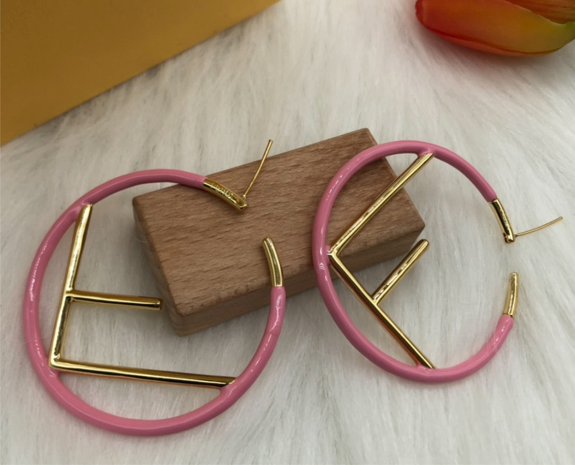 New Fendi Hoop earring