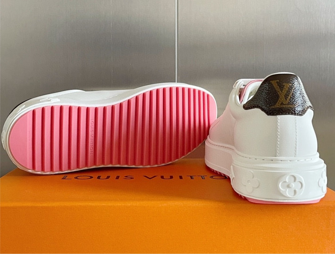 New Pink /white LV sneaker
