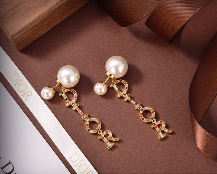 Dior earrings /bracelet