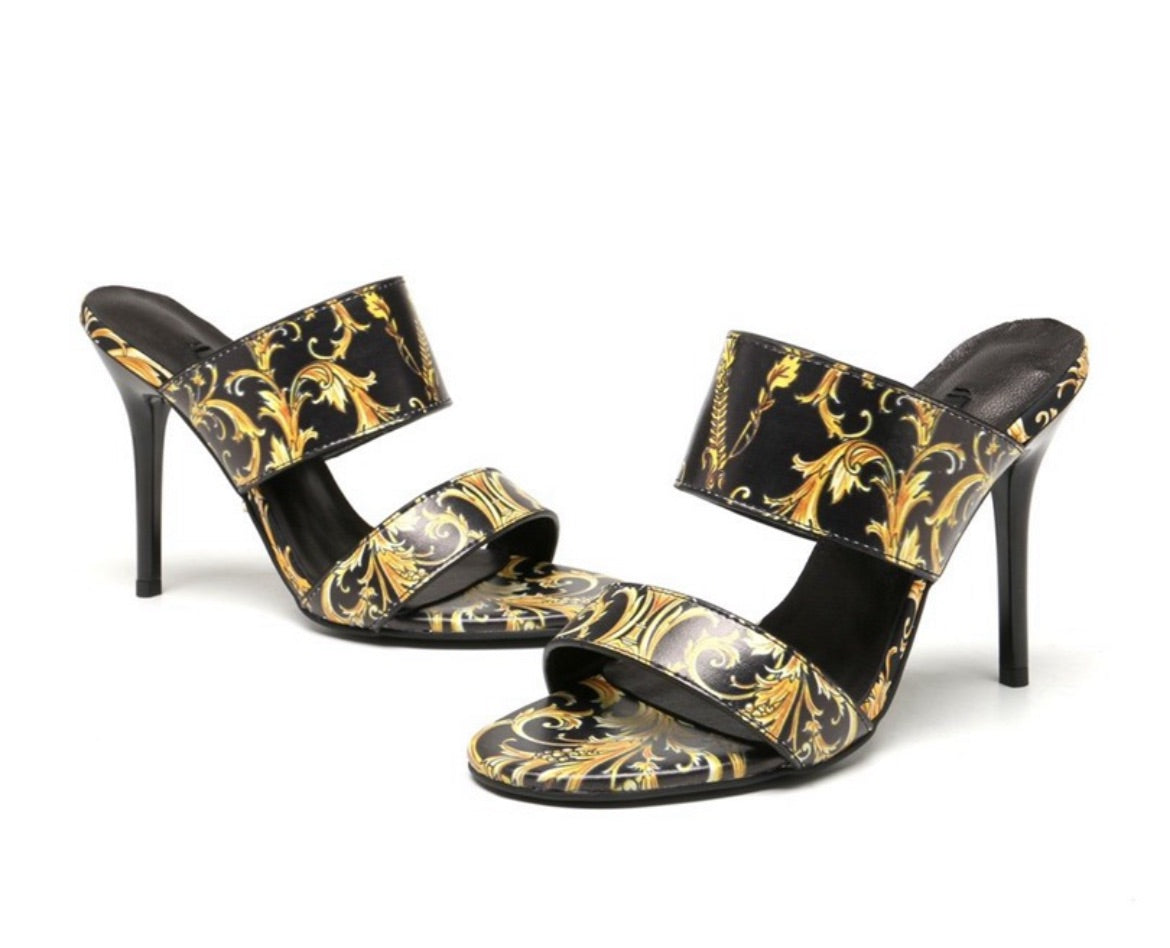 Versace woman open heel