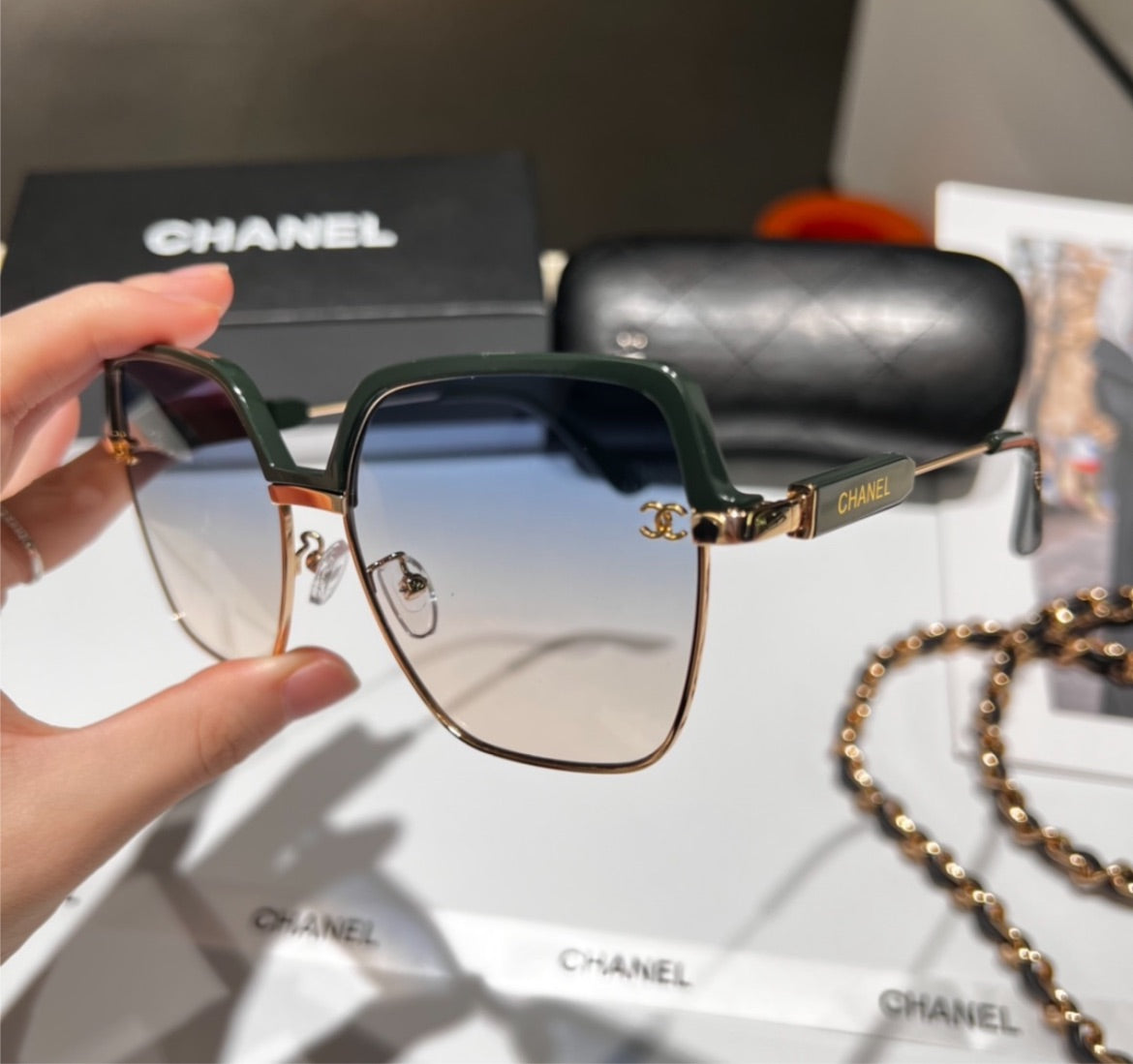 Chanel woman shades