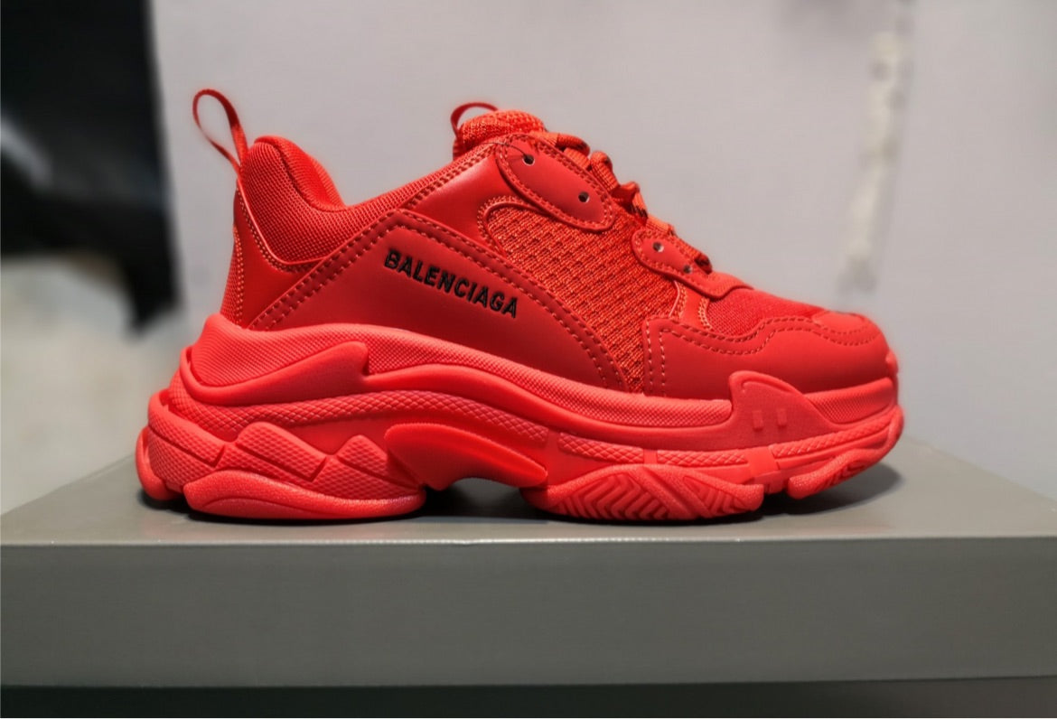 Red Balenciaga sneaker