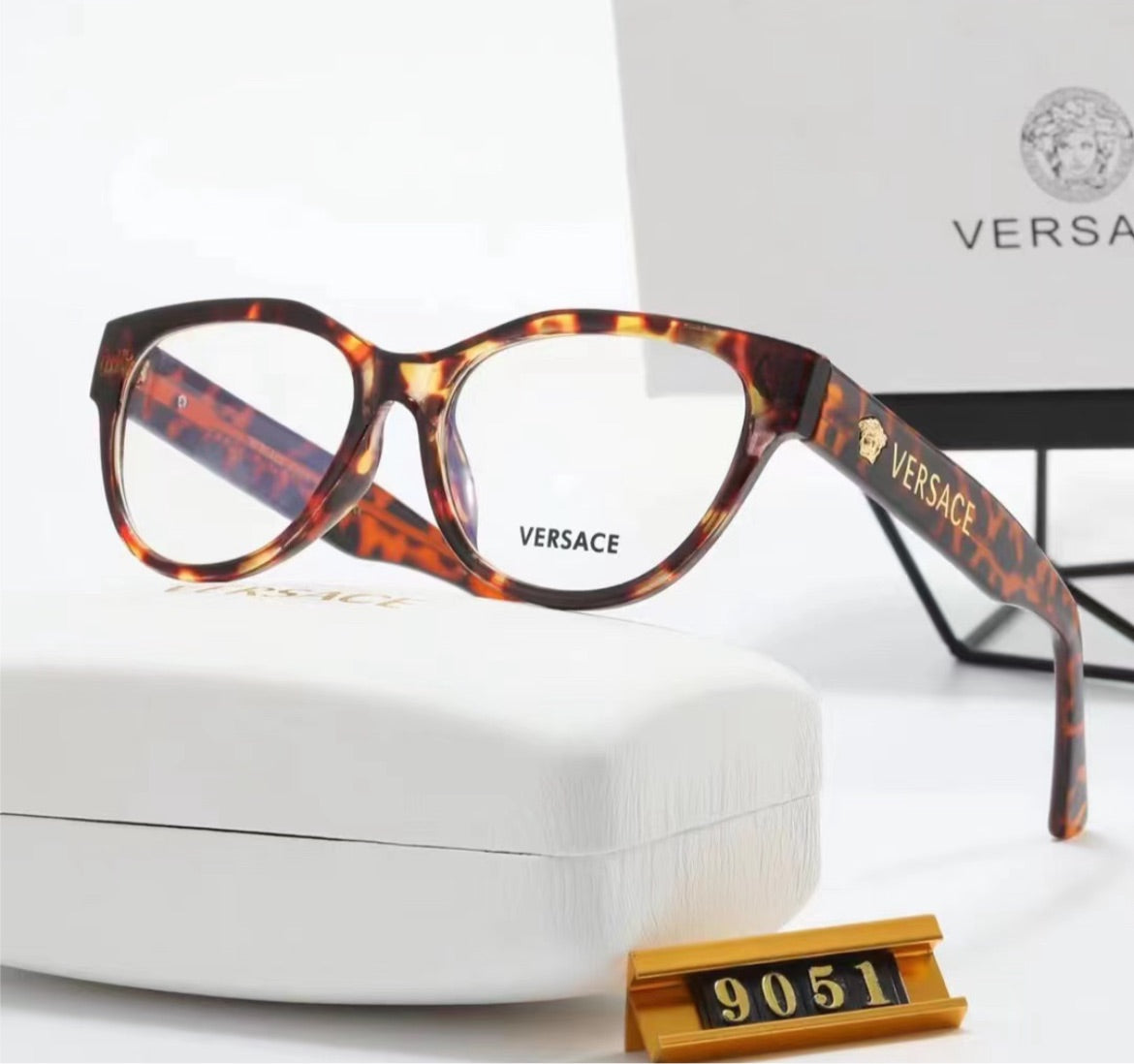 Versace clear lenses