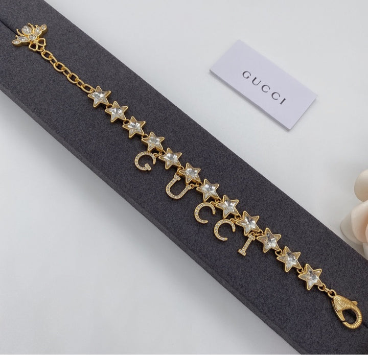 Gucci gold plate bracelet