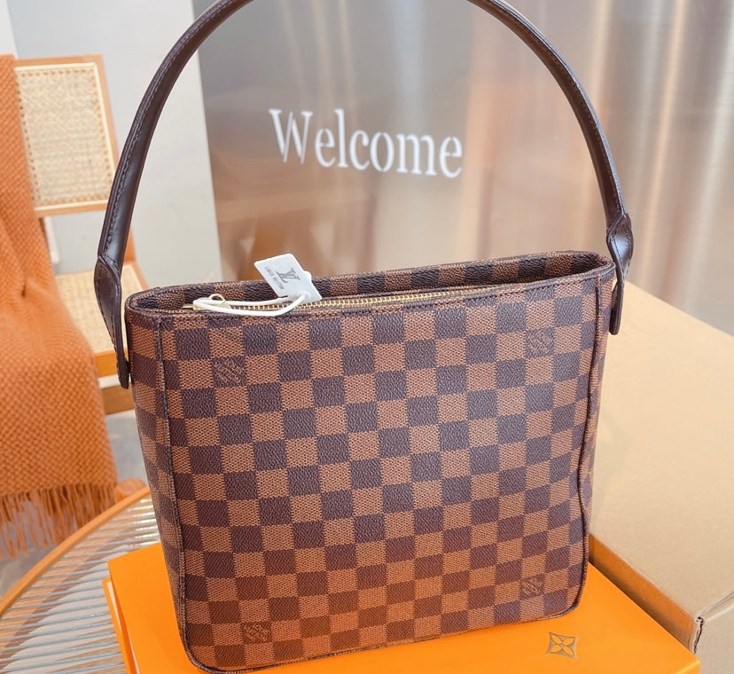 Leather LV woman  handbag