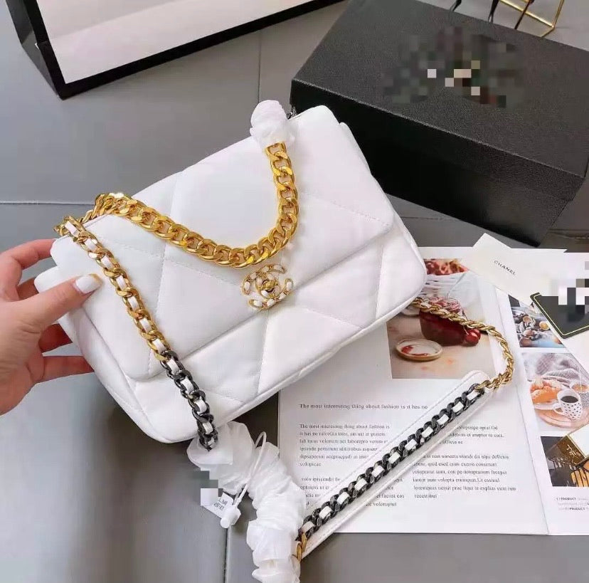 White Luxury Handbag