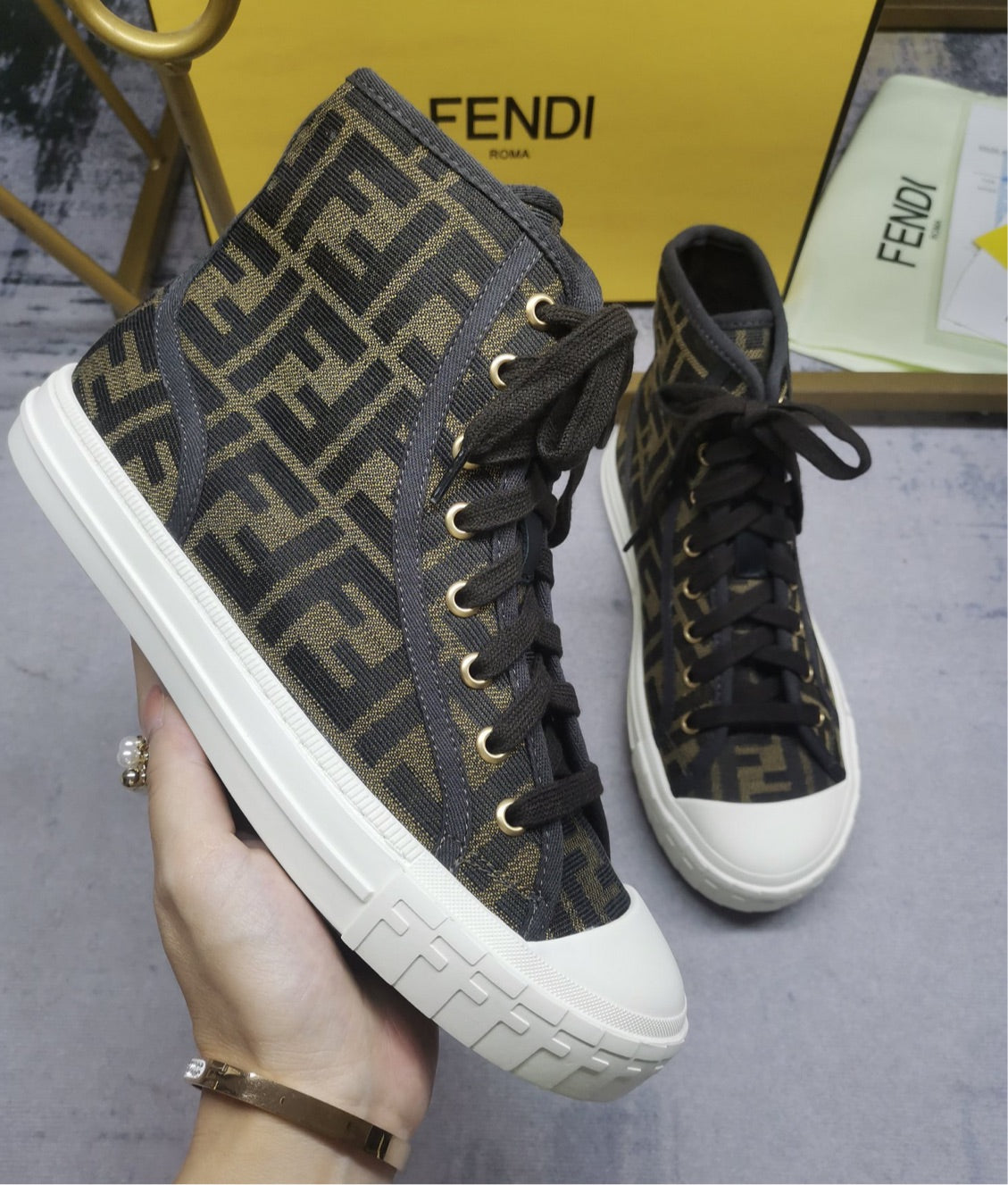 Fendi new woman sneakers