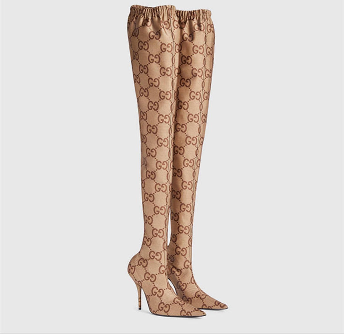 Tall woman Gucci boots