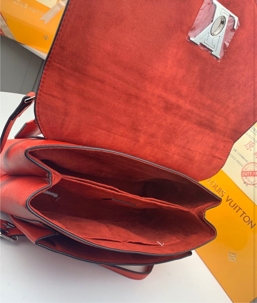 Leather LV woman Handbag