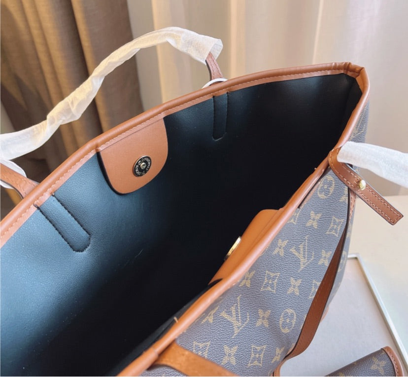 LV 3 piece set woman handbag