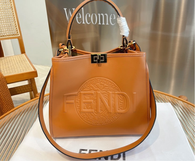New Brown Fendi woman Handbag