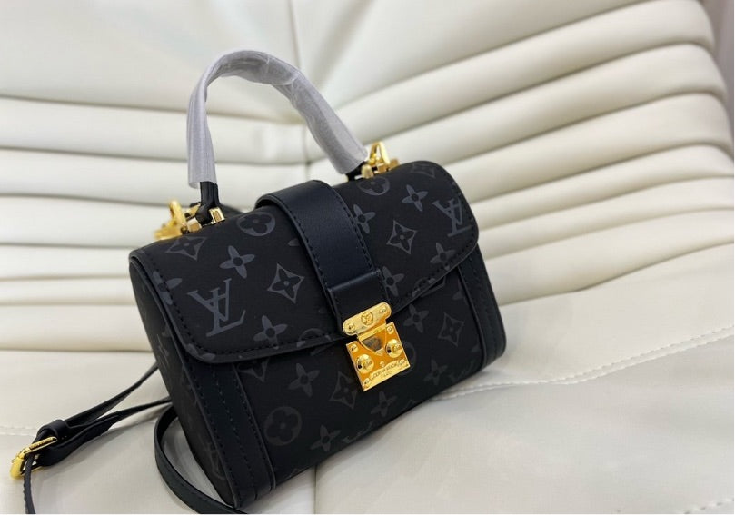 New Black Louis Vuitton woman handbag