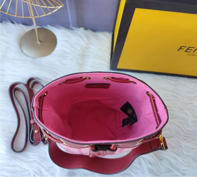 New fendi pink handbag