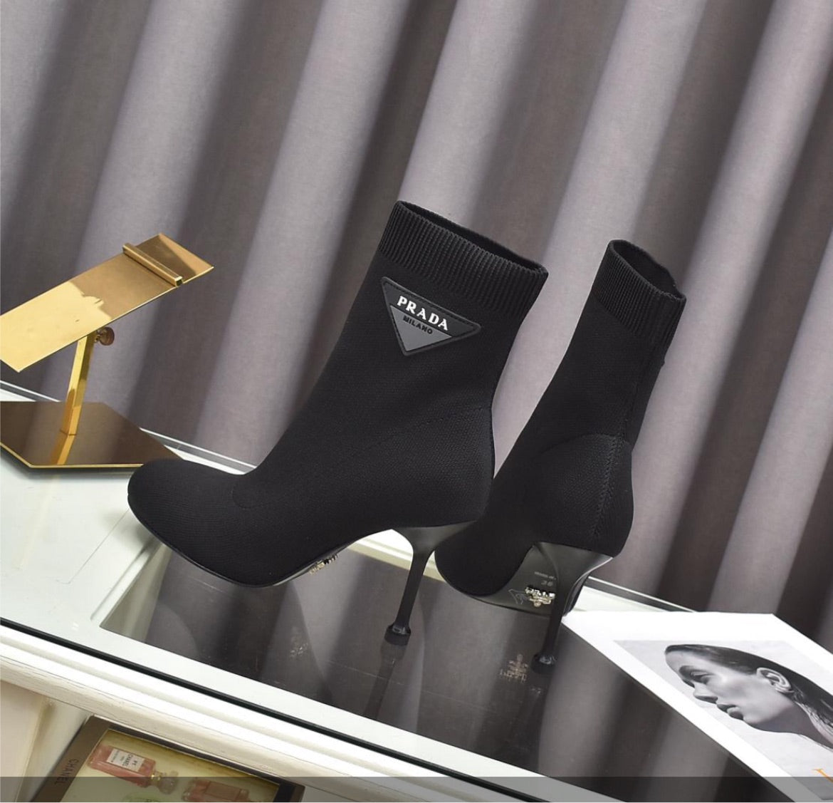 New woman Prada shoe