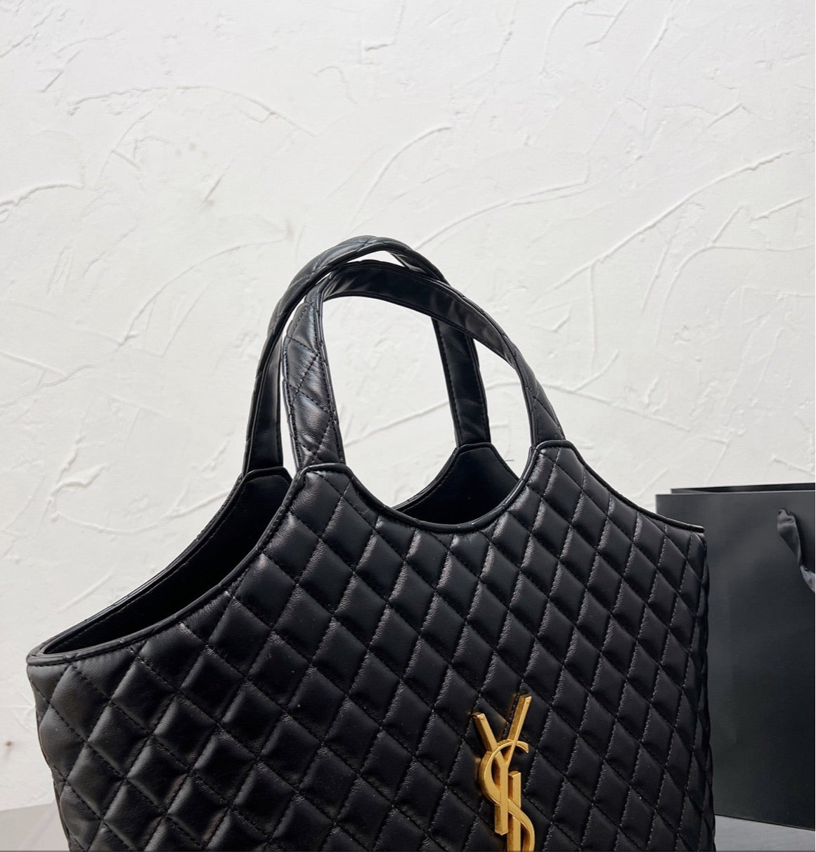 YSL woman shoulder handbag