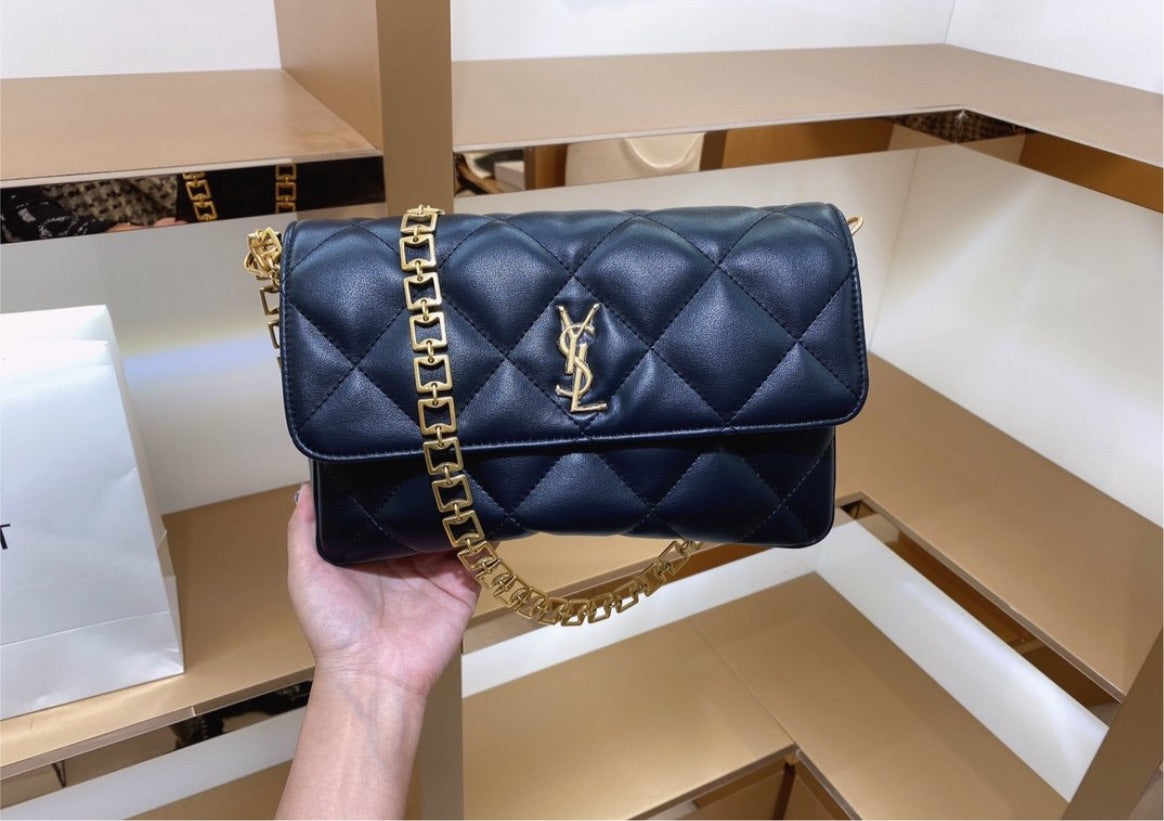 New YSL leather woman handbag