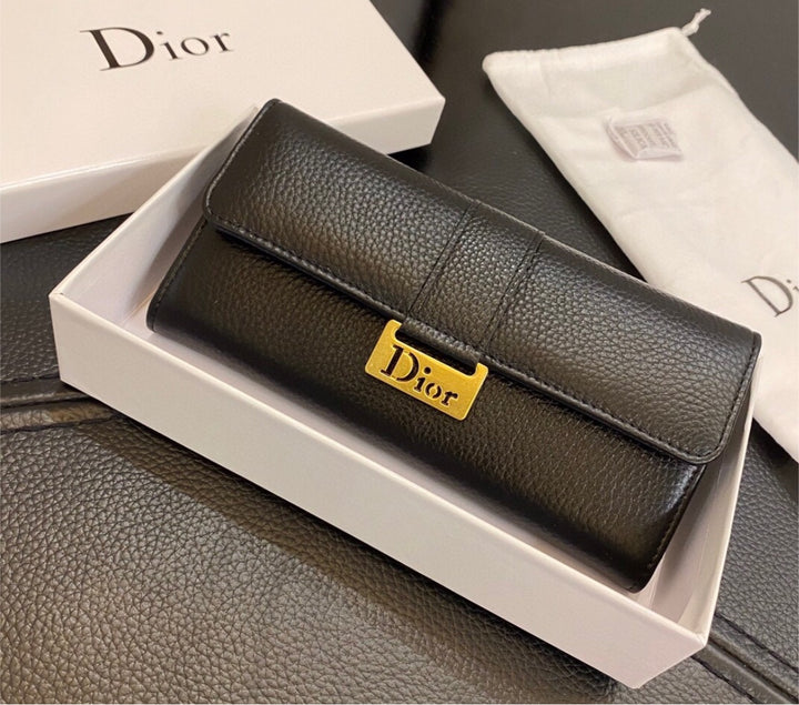 Dior black new wallet