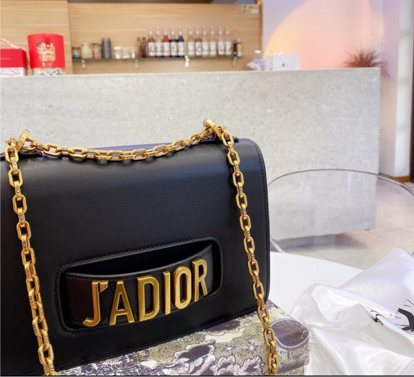 Woman Black Dior Handbag