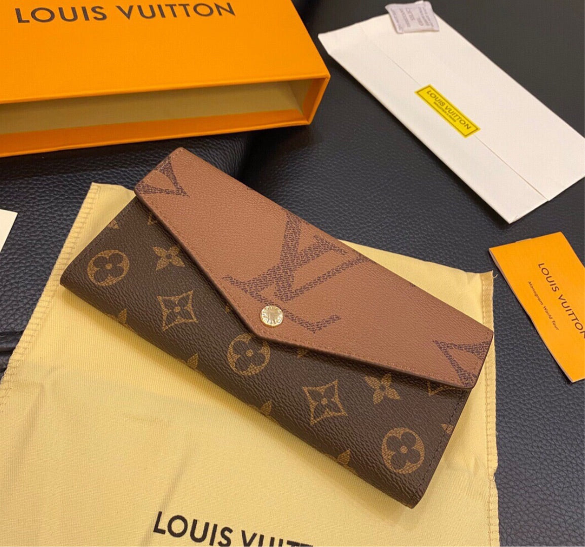 Brown LV new wallet