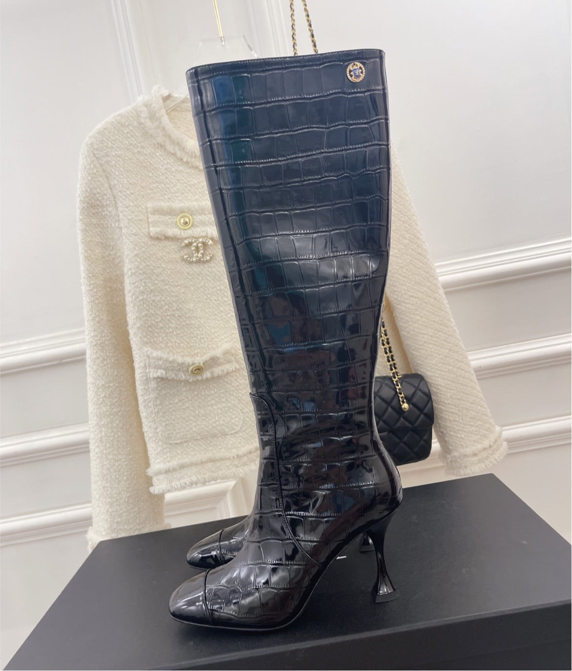 New woman Chanel Boots