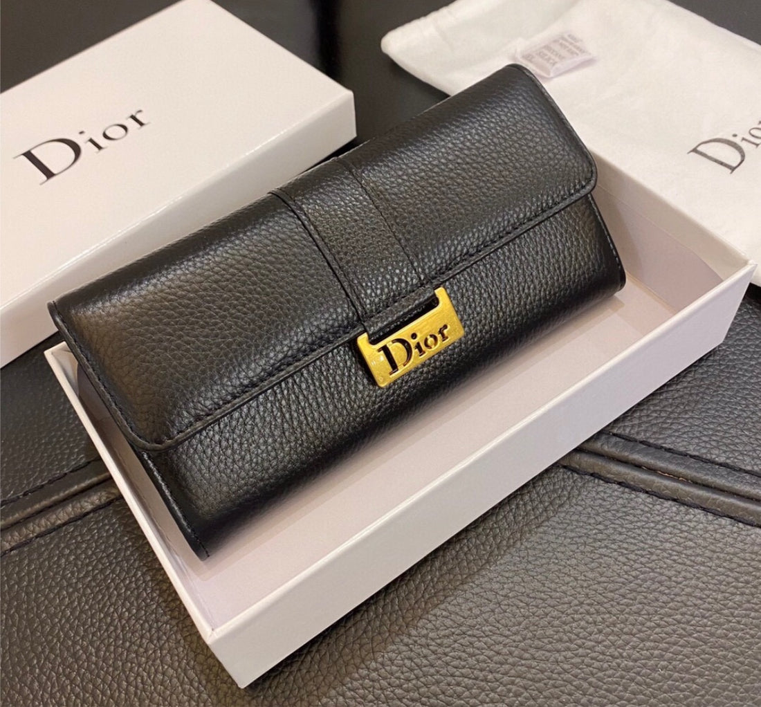 Dior black new wallet