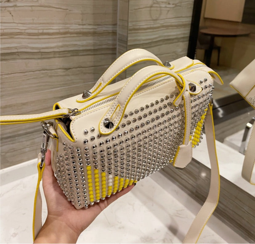 Leather woman Fendi handbag