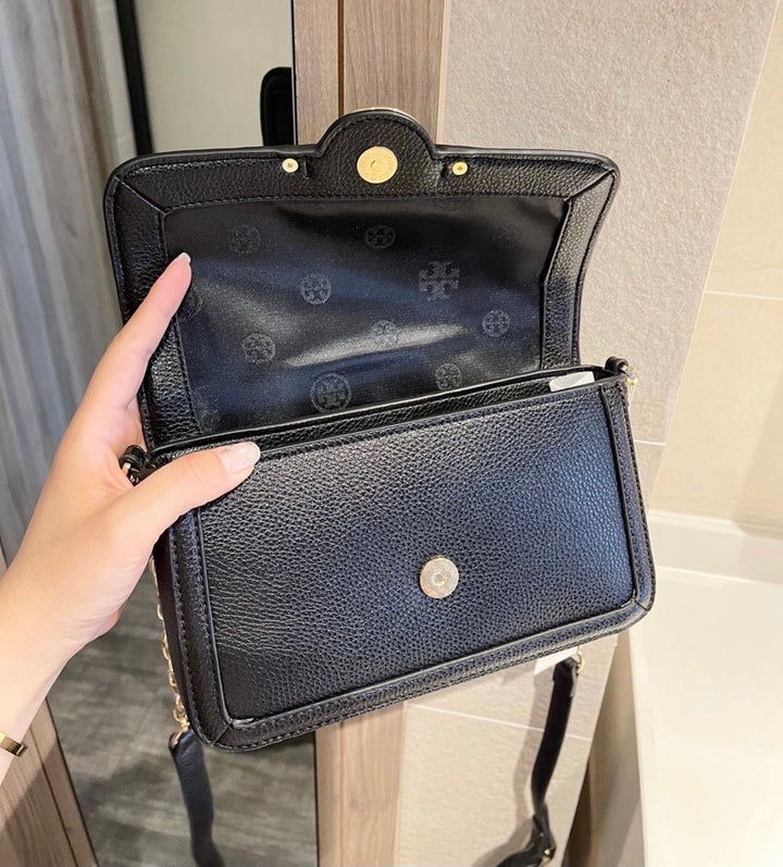 TORY BURCH Classy leather shoulder handbag