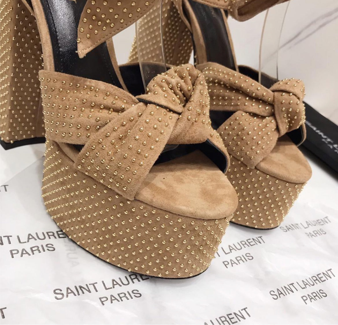 New Saint Laurent woman heel