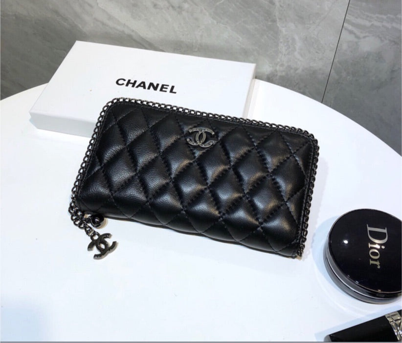 Chanel black wallet