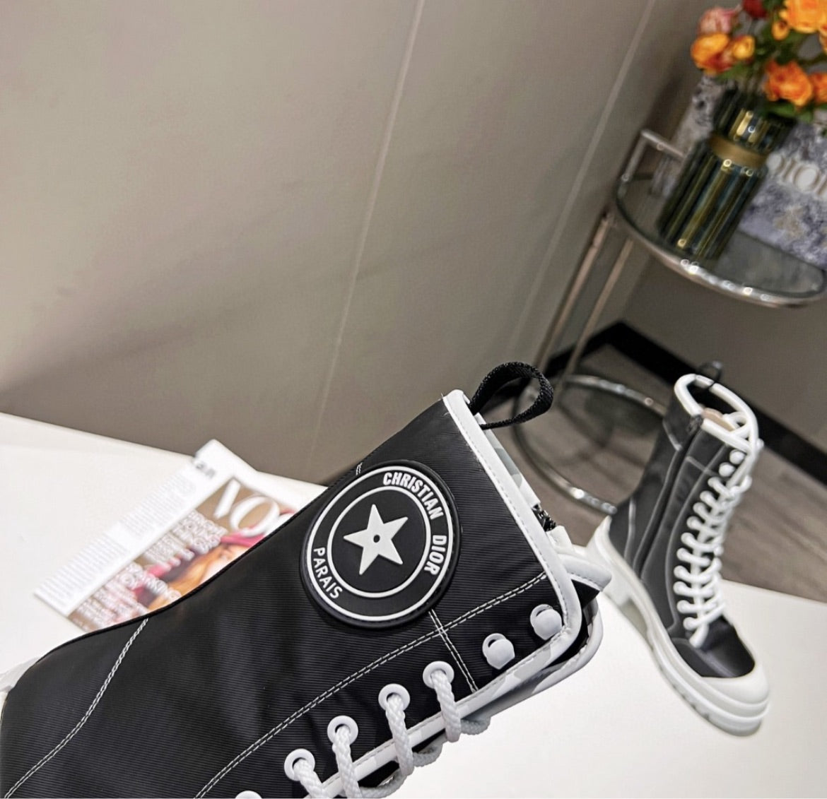 New Woman Dior boots