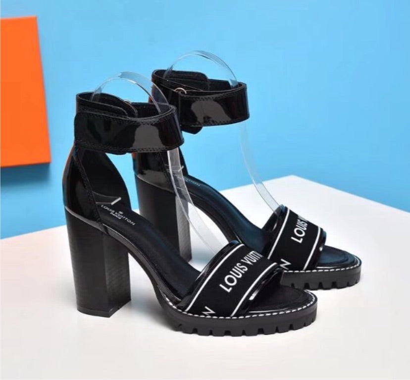 LV black/white Shoes