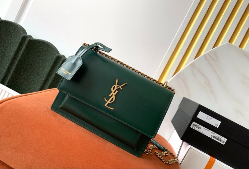 YSL leather woman handbag