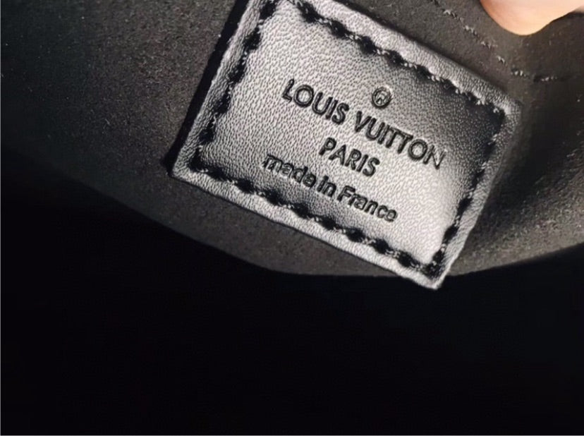 Leather LV crossbody/shoulder handbag