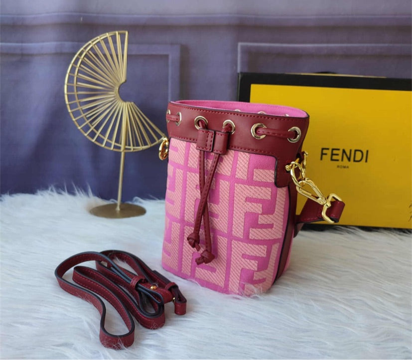 New fendi pink handbag