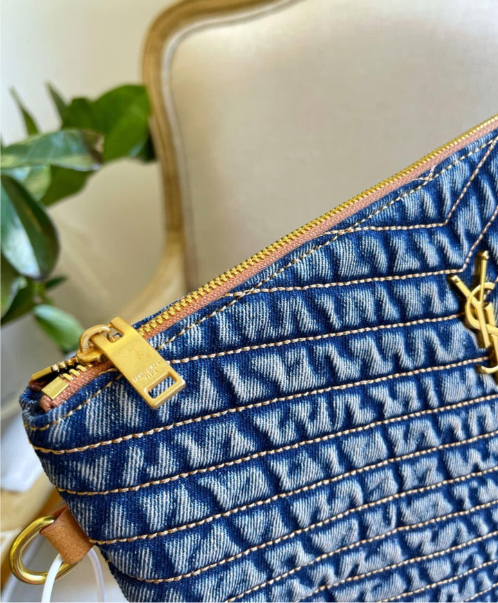 New woman YSL clutch