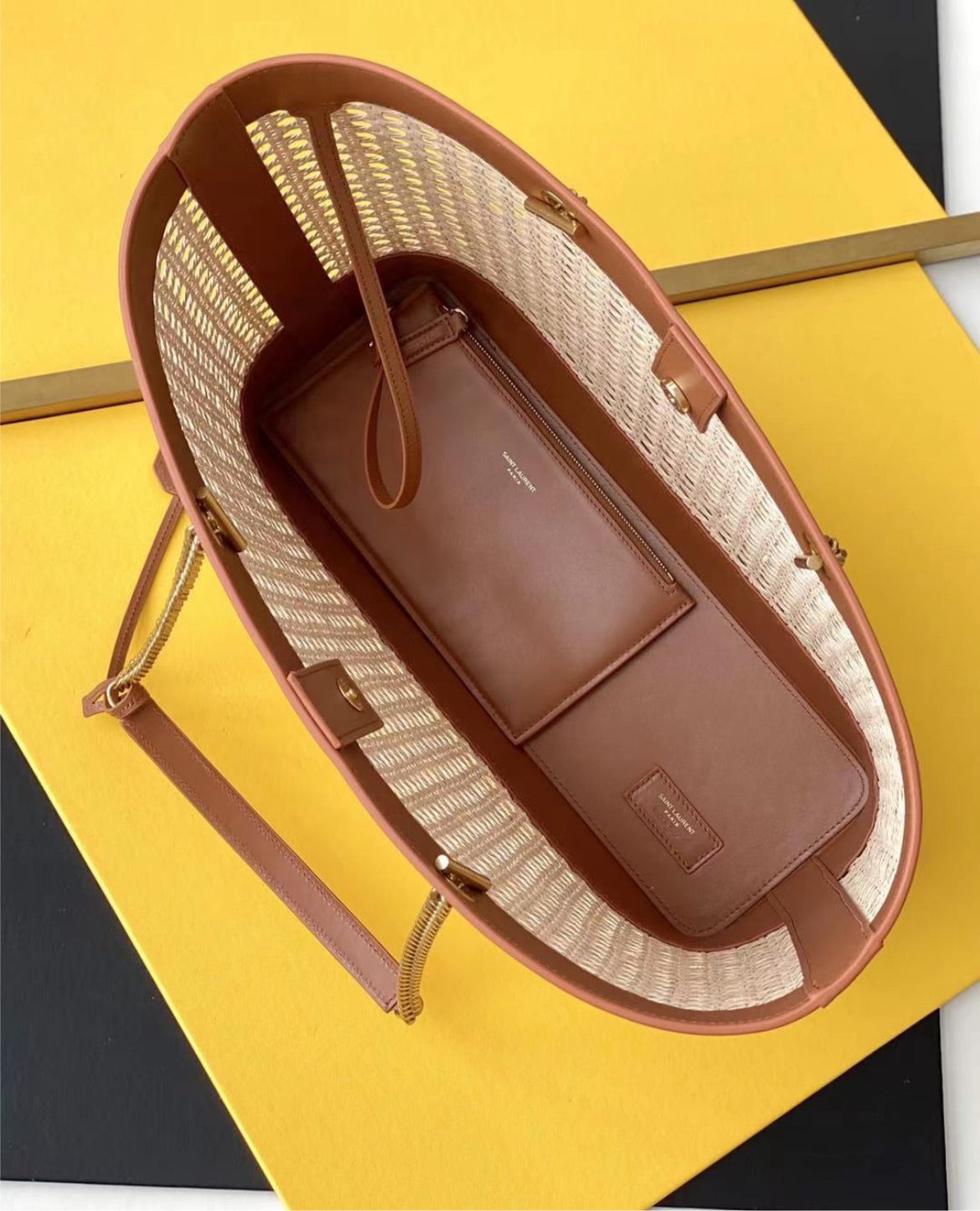 New Spring YSL woman shoulder handbag