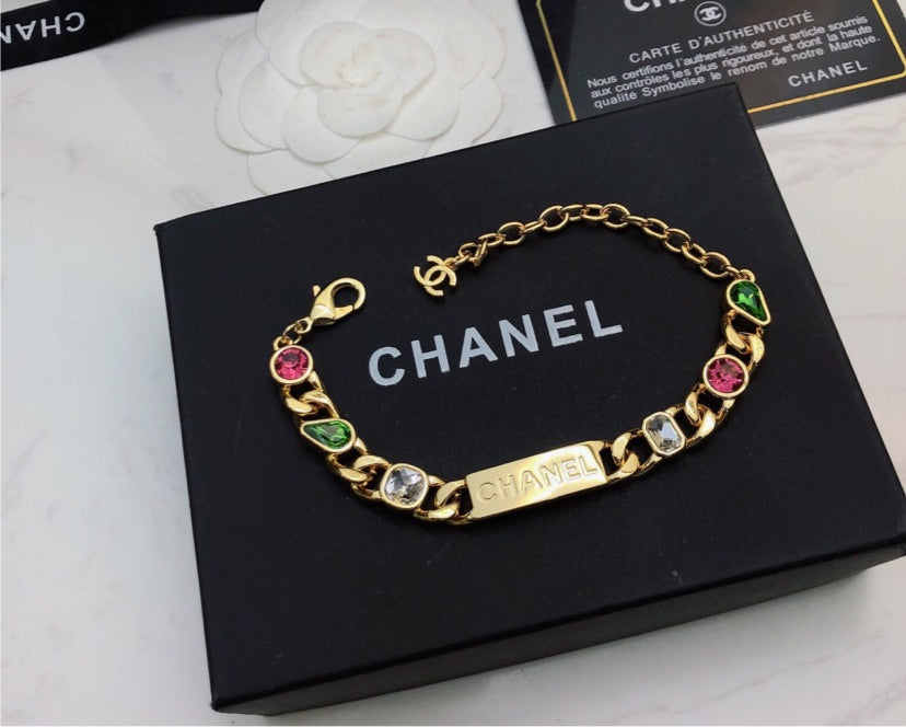 Colorful Chanel necklace