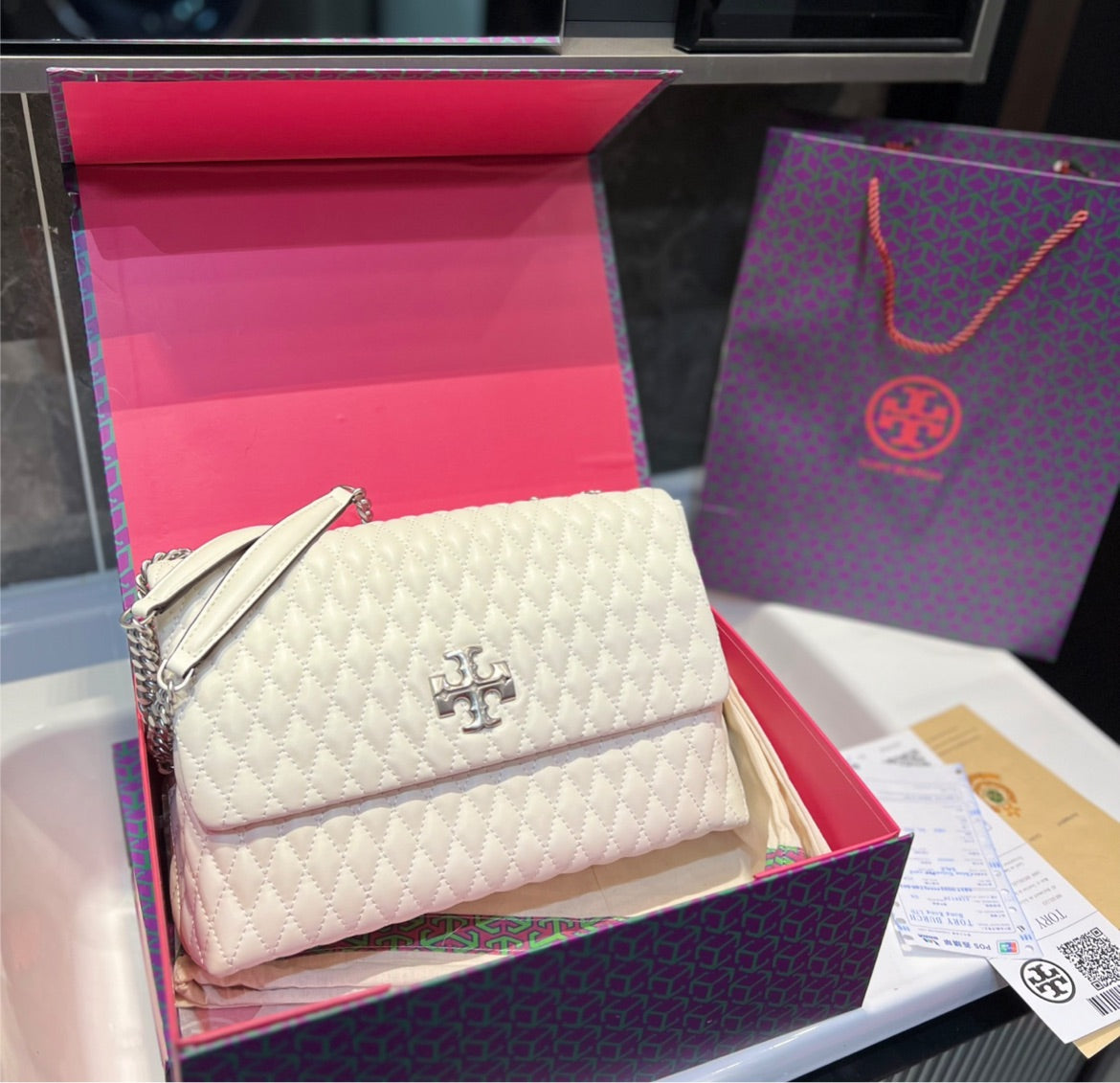 Tory Burch new woman shoulder handbag