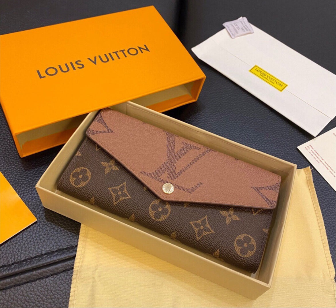 Brown LV new wallet