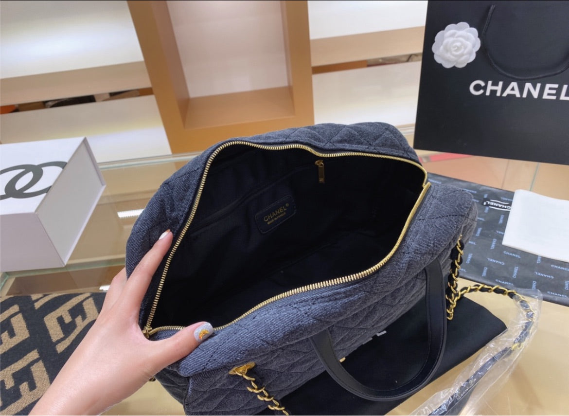 Large woman Chanel handbag