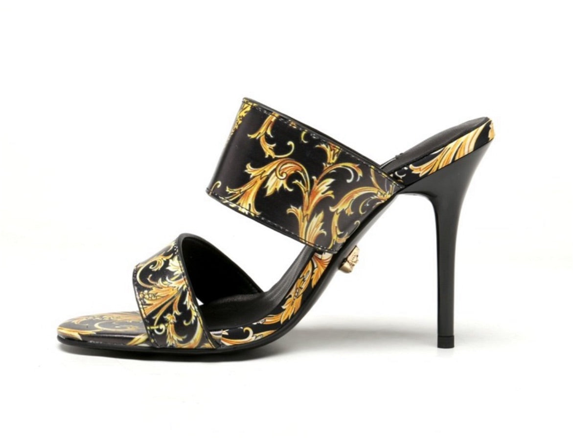 Versace woman open heel