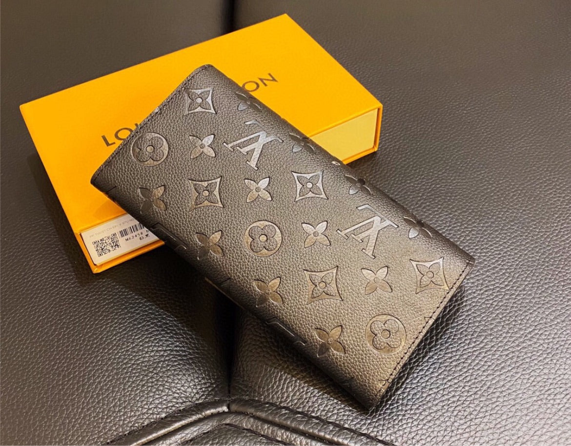 Black LV wallet