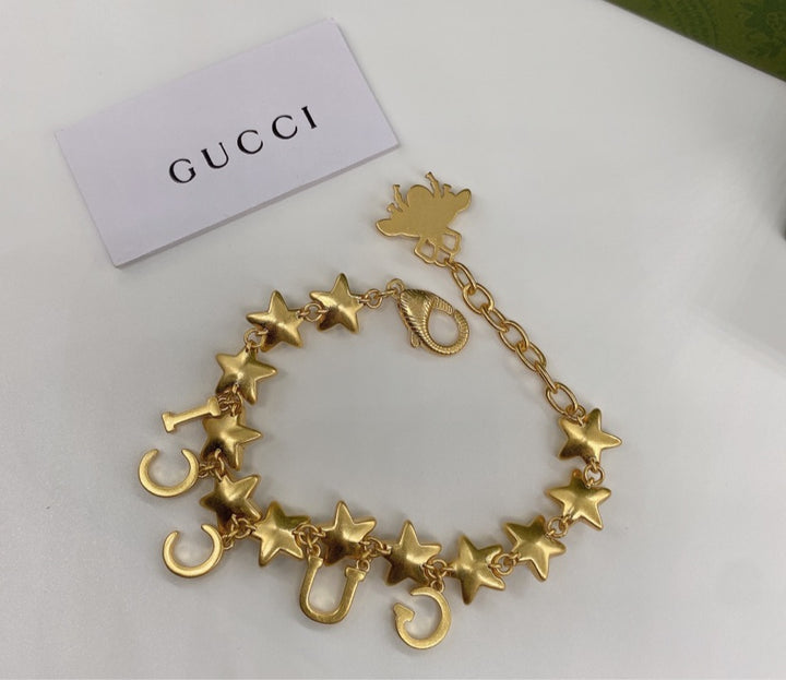 Gucci gold plate bracelet