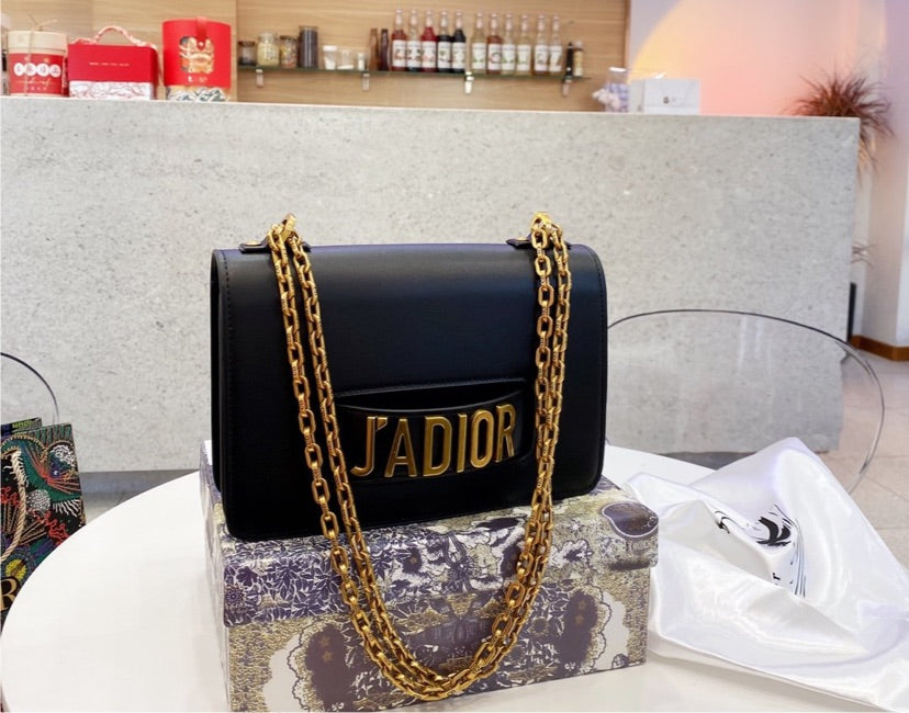 Woman Black Dior Handbag