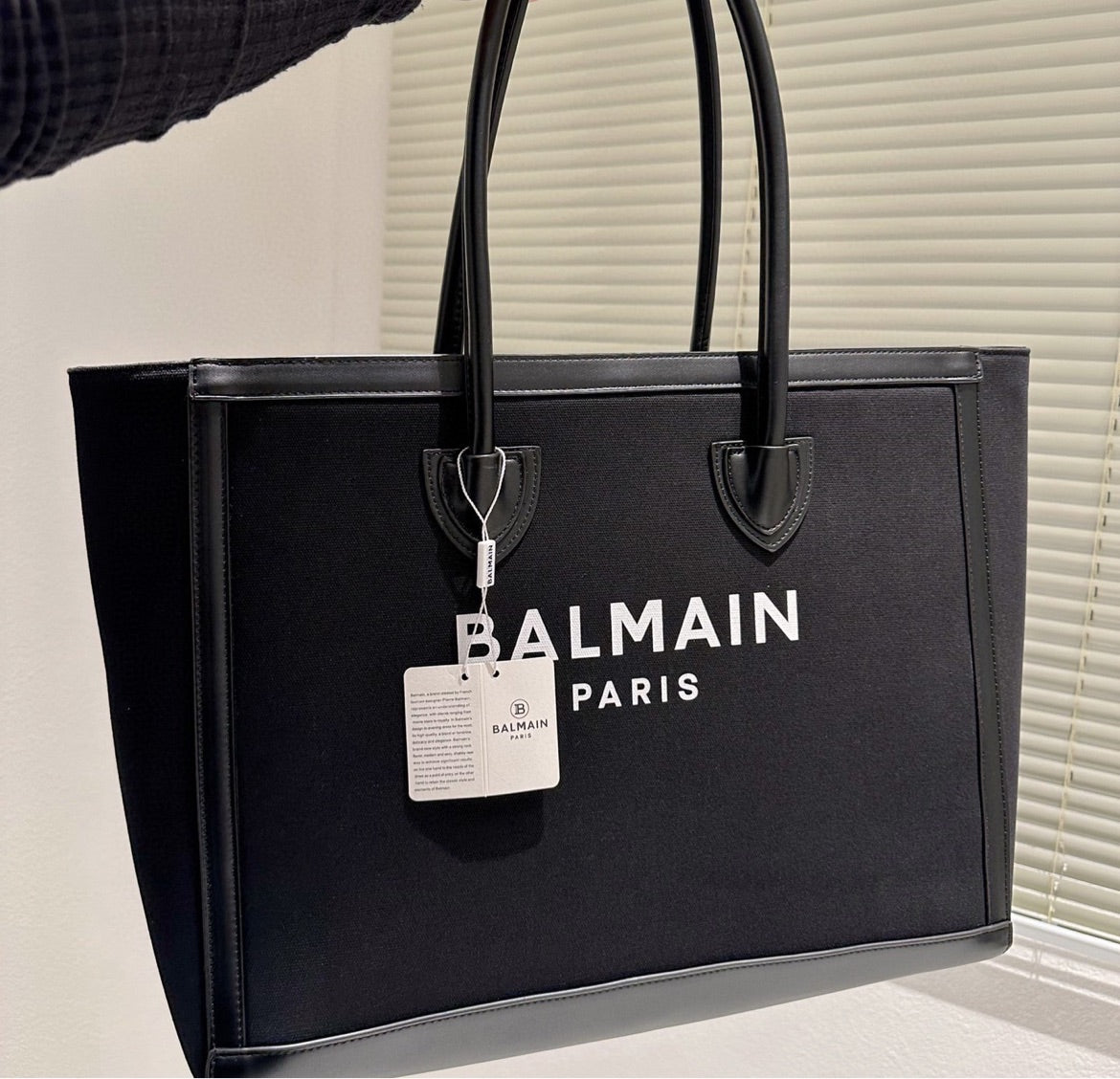 New Balmain large handbag