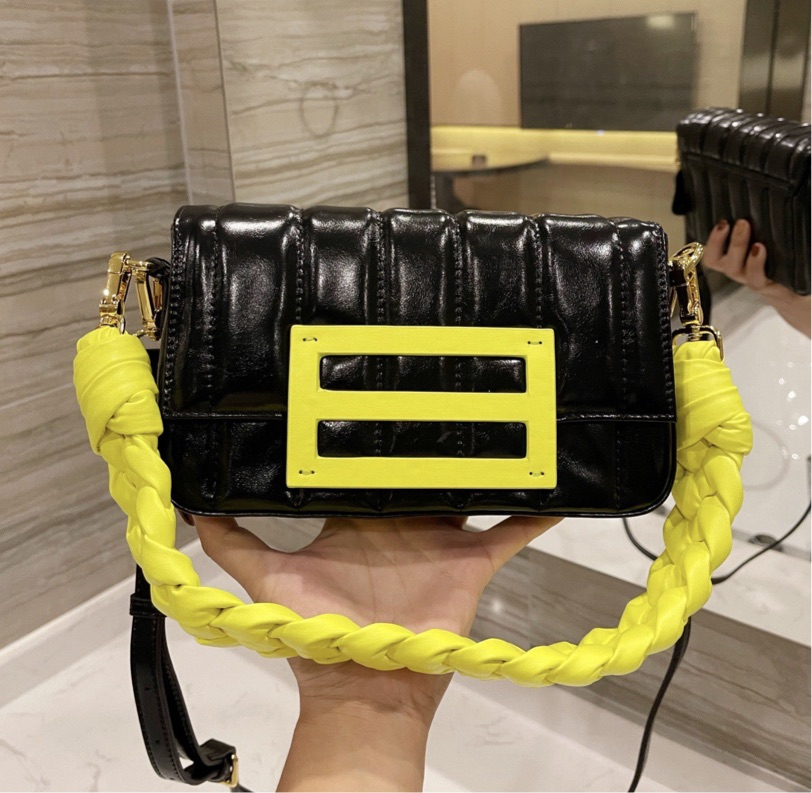 Leather Fendi Woman Handbag