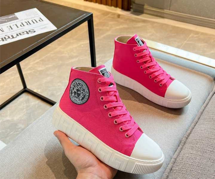 Versace Pink/white sneakers